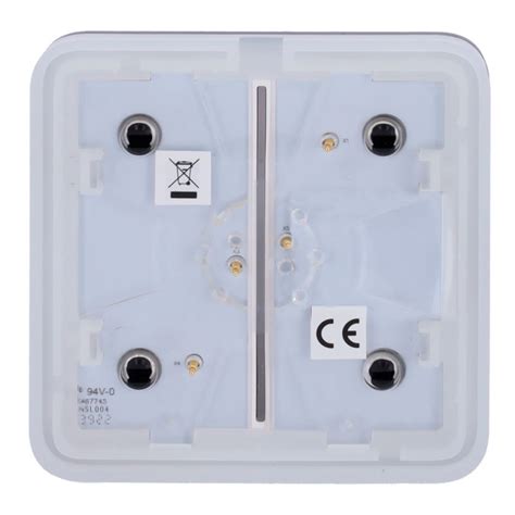 Ajax Aj Solobutton G B Panel T Ctil Para Interruptor De Luz Doble