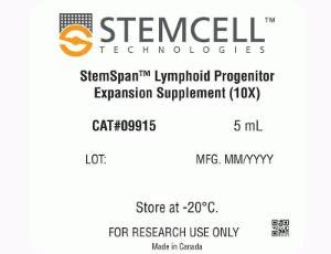 StemSpan Lymphoid Progenitor Expansion Supplement 10X VWR