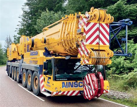 Kranbild Ainscough Liebherr Ltm Autokran Portal Autokran