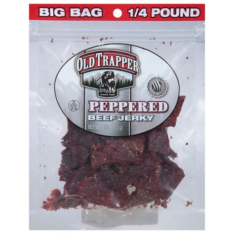 Save On Old Trapper Peppered Beef Jerky Order Online Delivery Giant