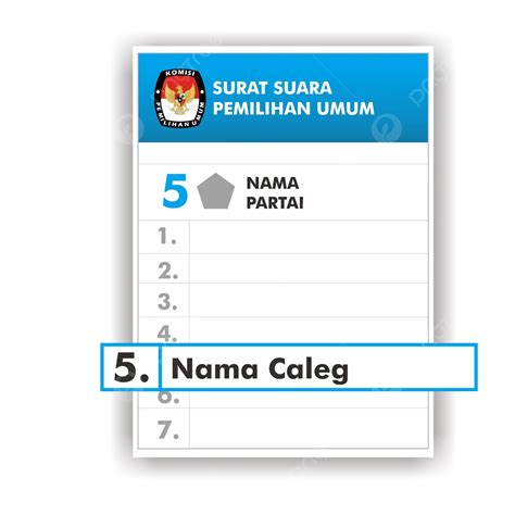 5 Warna Kertas Suara Pemilu 2019 Ide Perpaduan Warna