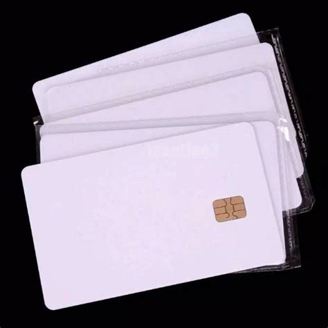 Jual Iso Pvc Ic With Sle Chip Blank Smart Card Contact Ic Card