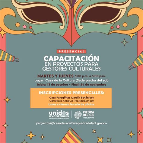 Abierta Capacitaci N En Proyectos Art Sticos Y Culturales En Floridablanca