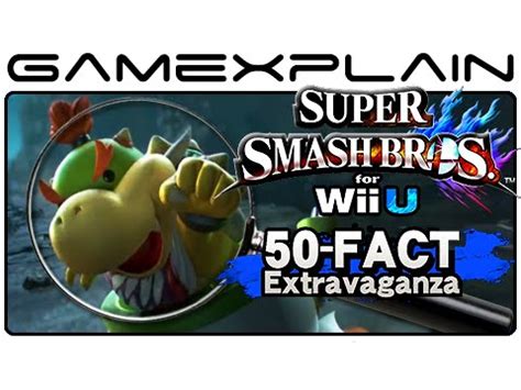 Super Smash Bros Wii U Analysis Fact Extravaganza Secrets