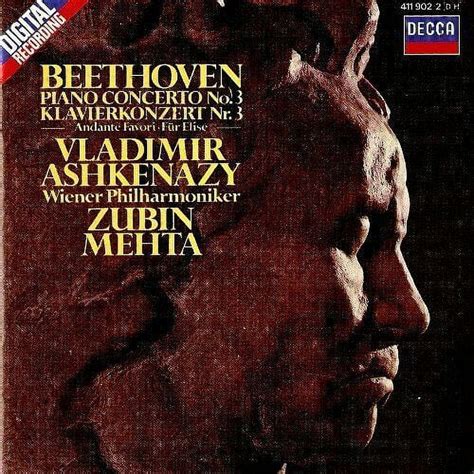 Pre Owned Beethoven Piano Concerto no 3 Fºr Elise Ashkenazy Mehta