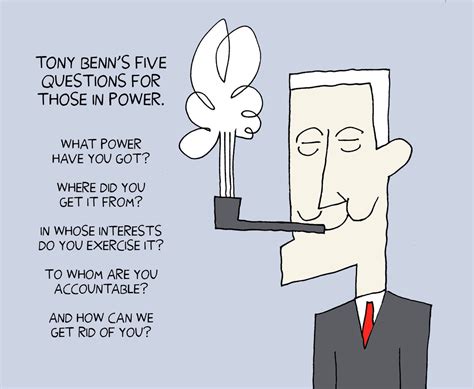 Power Tony Benn Democracy Questions