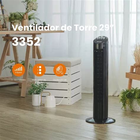 Ventilador De Torre 29 Pulgadas Mytek 3352 S Control Remoto