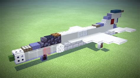 Minecraft MIG 21 Fighter Jet Tutorial YouTube