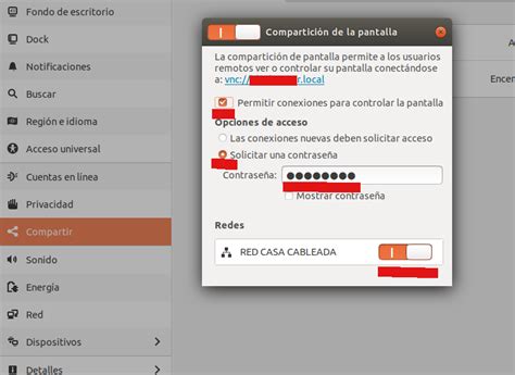 Habilitar El Escritorio Remoto En Ubuntu