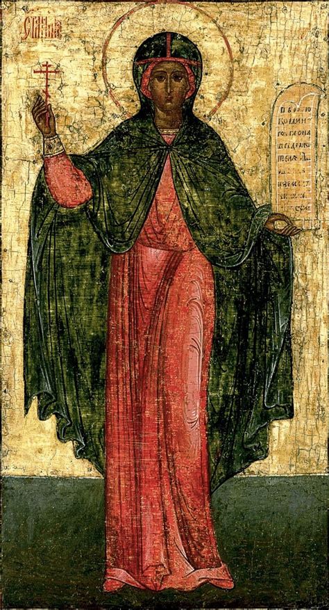 Икона святая Анастасия на дереве на левкасе мастерская Иконный Дом