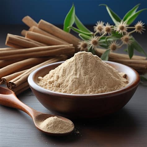 Premium Ai Image Ashwagandha Powder