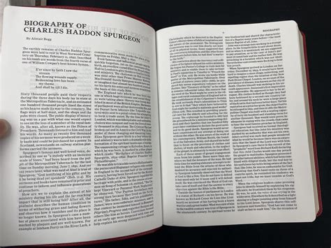 Charles Spurgeon KJV Study Bible - Nichols Progress