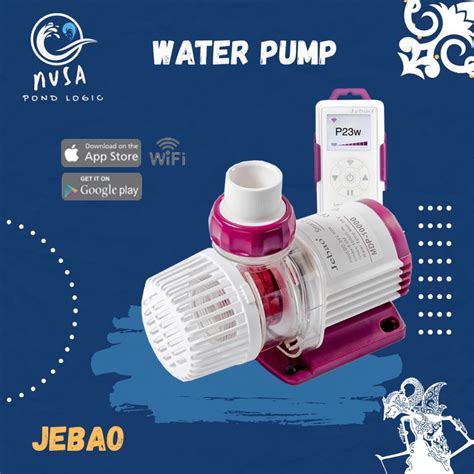 Jual Smart Dc Water Pump Wifi Lcd Jebao Mdp Submersible Return