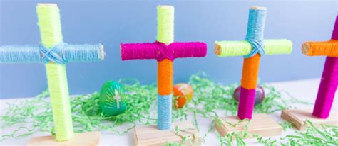 Yarn Wrapped Wood Crosses Diy Crafts Cross Crafts Crafts