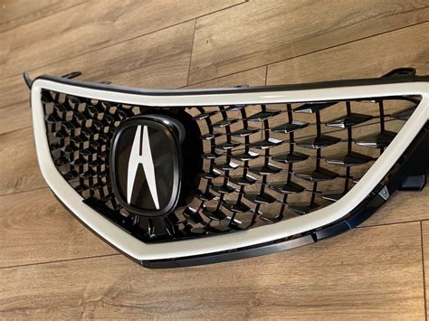 J2 Customs Diamond Pattern Grille R2 2015 2017 Acura Tlx J2 Customs