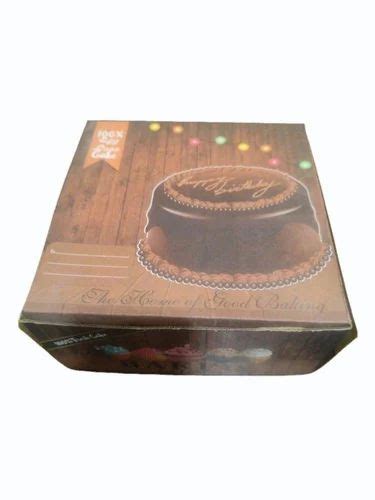 Single Wall Ply Digital Printing Cmyk Printed Corrugated Cake