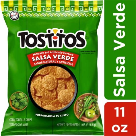 Tostitos® Salsa Verde Flavored Tortilla Chips, 11 oz - Harris Teeter