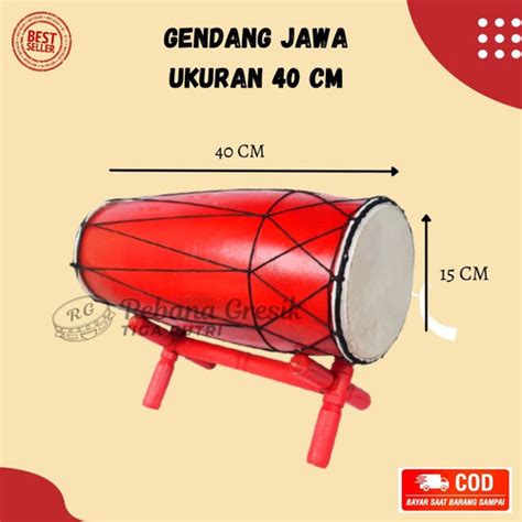 Jual Alat Musik Kendang Gendang Jawa Cm Anak Bahan Kayu Cm Kab