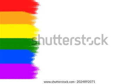 Full Color Lgbtq Pride Symbols 3d Stock Illustration 2024892071