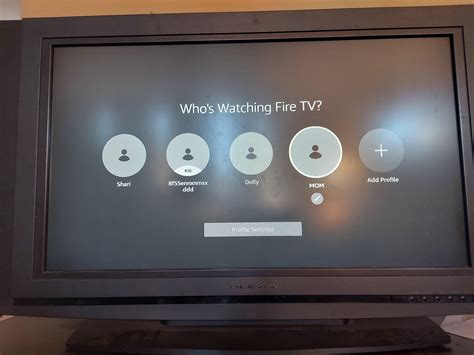 Can't use firestick, not going past profiles : r/firetvstick