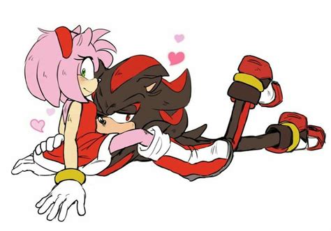 Sonic The Hedgehog Shadow The Hedgehog Shadow And Amy Sonic And