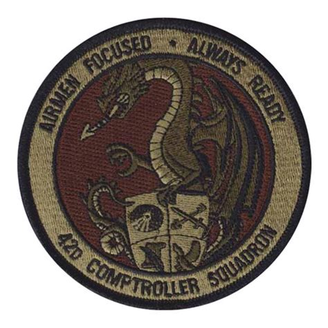 42 Cpts Ocp Patch 42nd Comptroller Squadron Patches