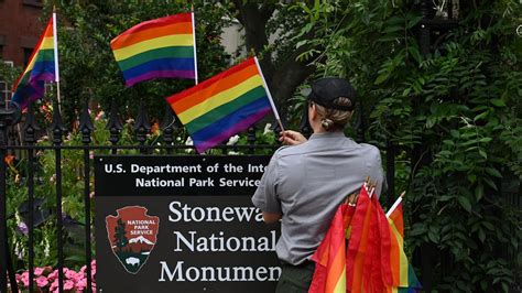 Pride Flags Torn Down And Vandalized Outside Stonewall Monument Nypd Says