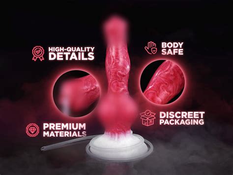 Ejaculating Fantasy Dildo 8 Inch Squirting Dildo Monster Etsy