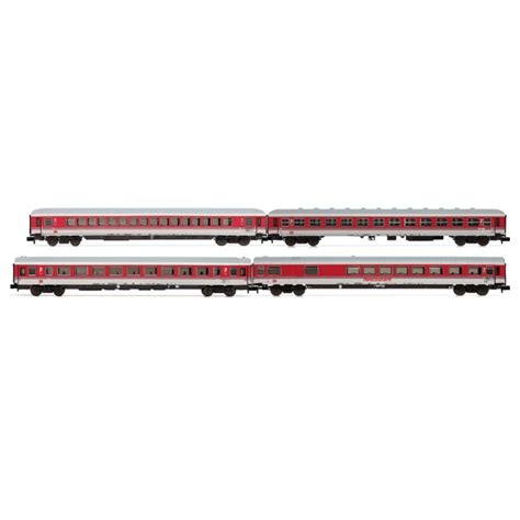 Coffret 4x voitures DB InterCity ép V N 1 160 ARNOLD HN4360