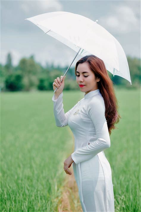 Vietnam Dress Leg Thigh Vpl Ao Dai Long Dress Thighs Legs Cute