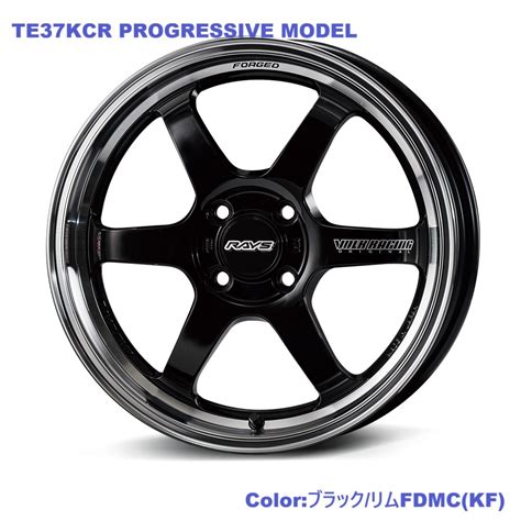 Yahooオークション 【納期要確認】te37 Kcr Progressive Model Size