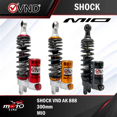 Jual Shock VND Mio AK 888 B1 300mm Titan Gold Kota Palembang