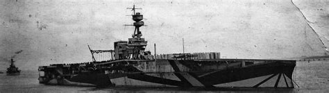 Hms Furious Aircraft Carrier 1917