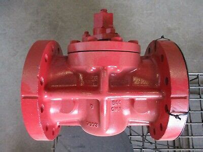 Plug Valve NORDSTROM 1585 Cast Iron 6 250 Raised Face Flanged 500CWP