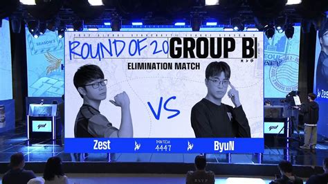 2022 GSL Season 2 Ro 20 Группа B Матч 4 Losers Zest P vs