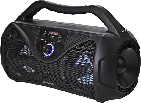 Amazon Magnavox Mma Portable Stereo Speaker With Fm Radio