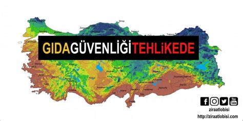 Ülkemizde iklim değişikliğinin yarattığı Gıda Güvenliği tehdidinde