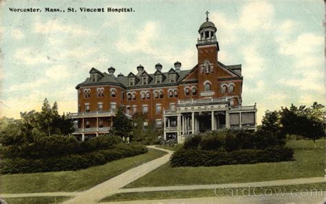 St Vincent Hospital and Grounds Worcester, MA