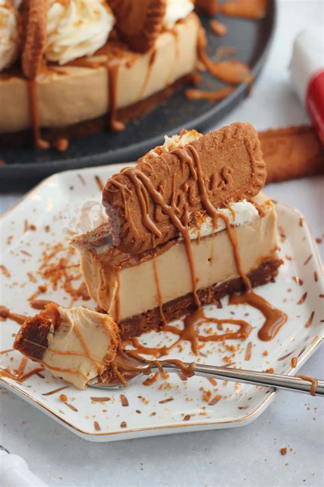 No Bake Biscoff Cheesecake Janes Patisserie