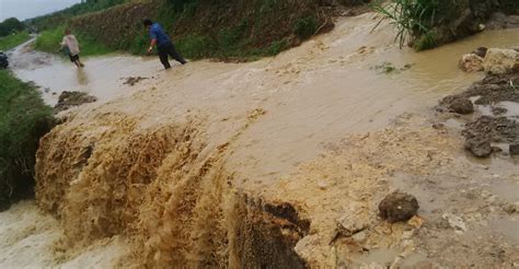 Desa Terendam Banjir Akibat Tanggul Sungai Jragung Grobogan Jebol