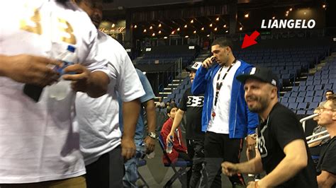 LiAngelo Ball Spends NBA Draft at LaVar's JBA League Opener