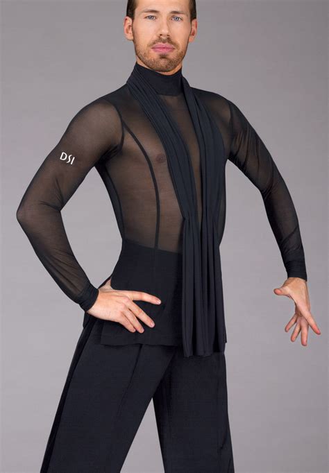 Dsi Mens Lloyd Latin Shirt 4028 Dancewear