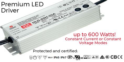 Mean Well HLG Efficient And Reliable LED Driver LEDSupply Blog