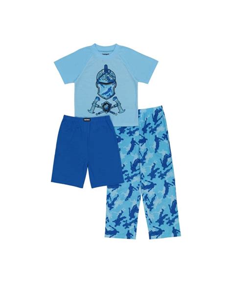 Ame Fortnite Big Boy 3 Piece Pajama Set Macys Pajama Set Pajamas