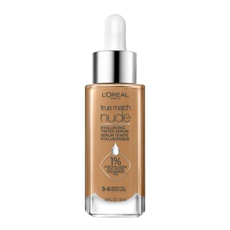 L Oreal Paris True Match Nude Hyaluronic Tinted Serum Foundation With Hyaluronic Acid Beauty