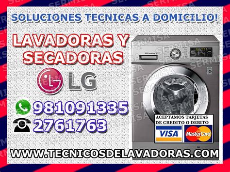 TECNICOS DE LAVASECAS SECADORAS LG 998722262 Reparación de lavadoras