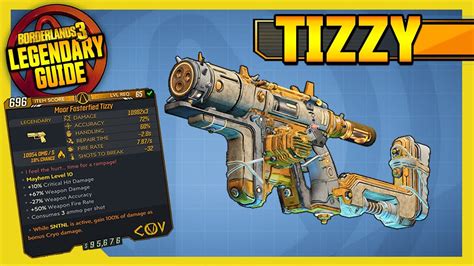 Borderlands Tizzy Arms Race Legendary Item Guide Youtube