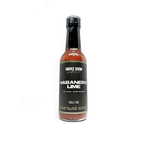 Smoke Show Habanero Lime Hot Sauce Chilly Chiles