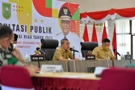 Pemprov Riau Gelar Forum Konsultasi Publik Rancangan Awal Rkpd