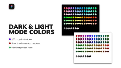 Dark Light Mode Colors Figma